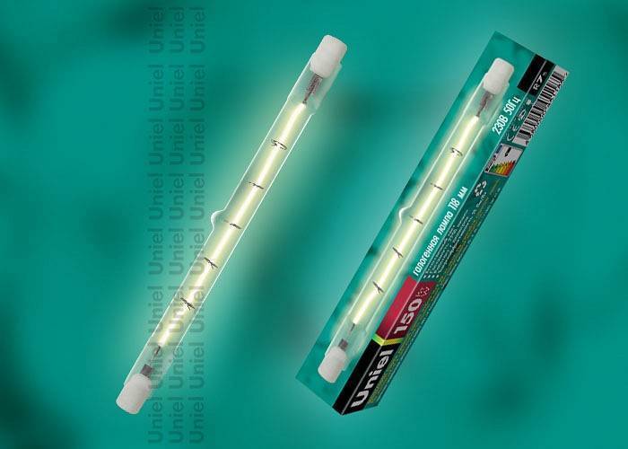 Лампа галогеновая Uniel  R7s 150Вт K 1067