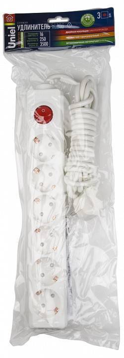 Удлинитель с выключателем Uniel S-GSU5 5 розеток 3 м 2939