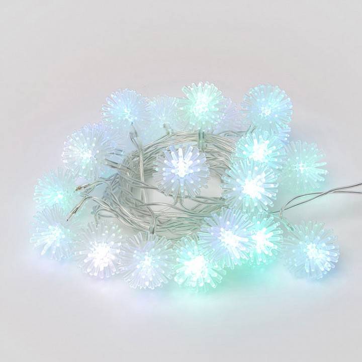 Гирлянда с насадками Uniel Звезды 10 LED 2 м ULD-7921