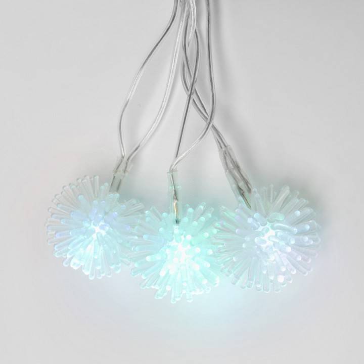 Гирлянда с насадками Uniel Звезды 10 LED 2 м ULD-7921