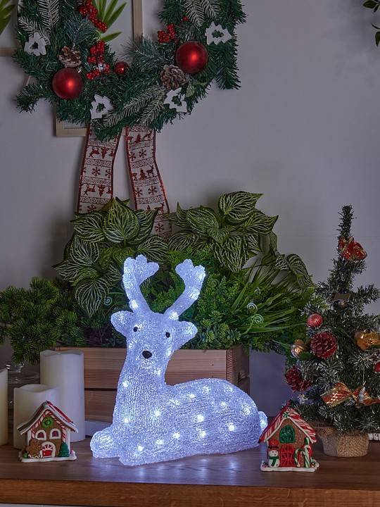 Зверь световой Uniel Лежащий оленёнок 11031