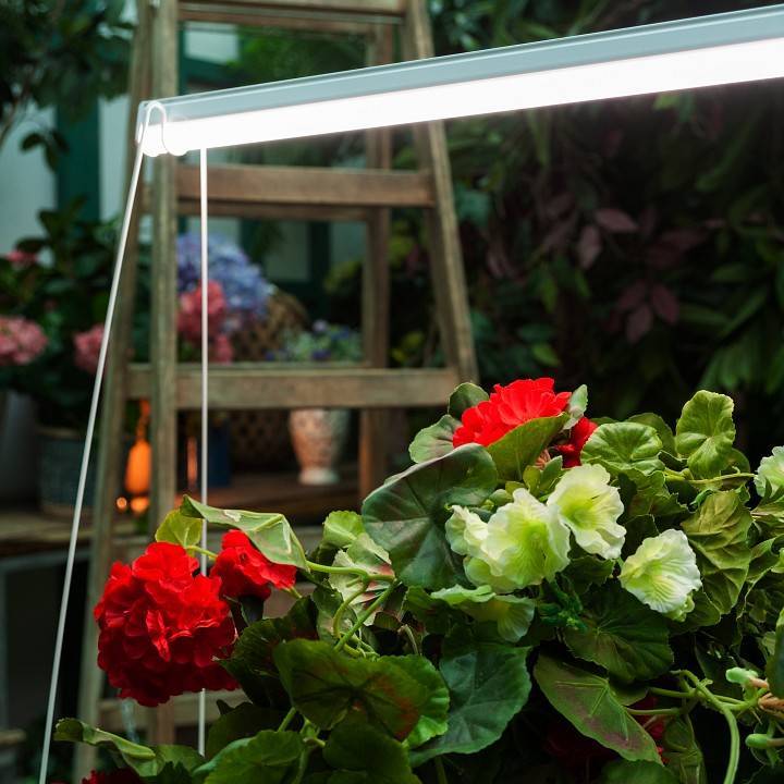 Подставка для цветов Uniel UFP-G20S H50 WHITE UL-00007139