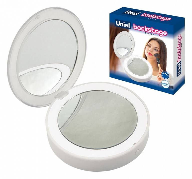 Зеркало компактное Uniel ULK-F73 с подсветкой UL-00007510