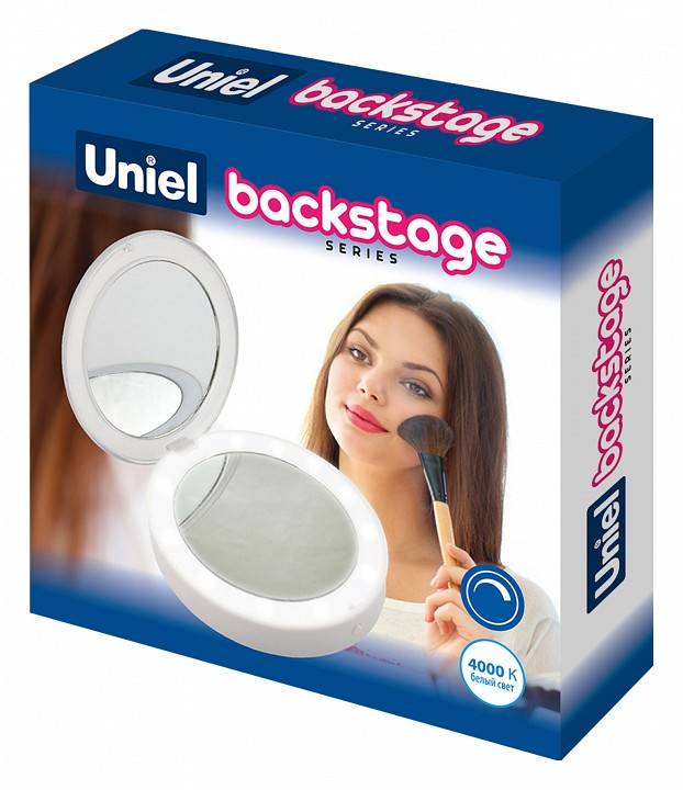 Зеркало компактное Uniel ULK-F73 с подсветкой UL-00007510