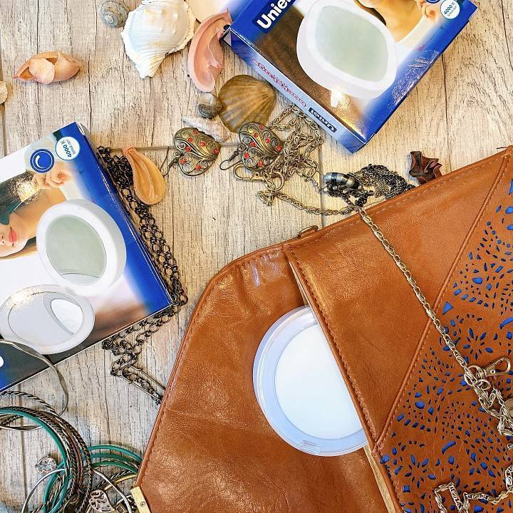 Зеркало компактное Uniel ULK-F73 с подсветкой UL-00007510