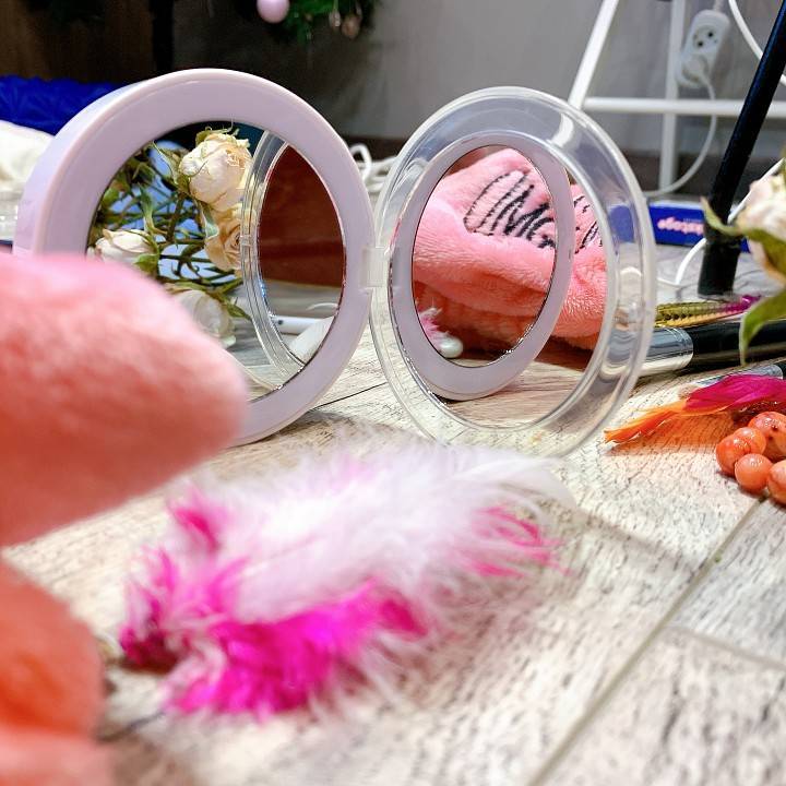 Зеркало компактное Uniel ULK-F73 с подсветкой UL-00007510