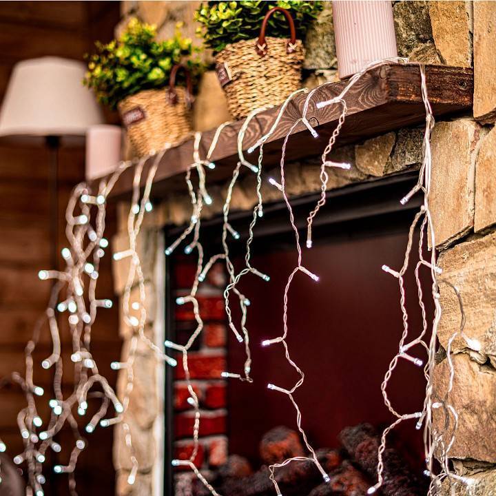 Бахрома световая Uniel ULD-B2005-100/DTA WHITE/WHITE IP44 UL-00008557