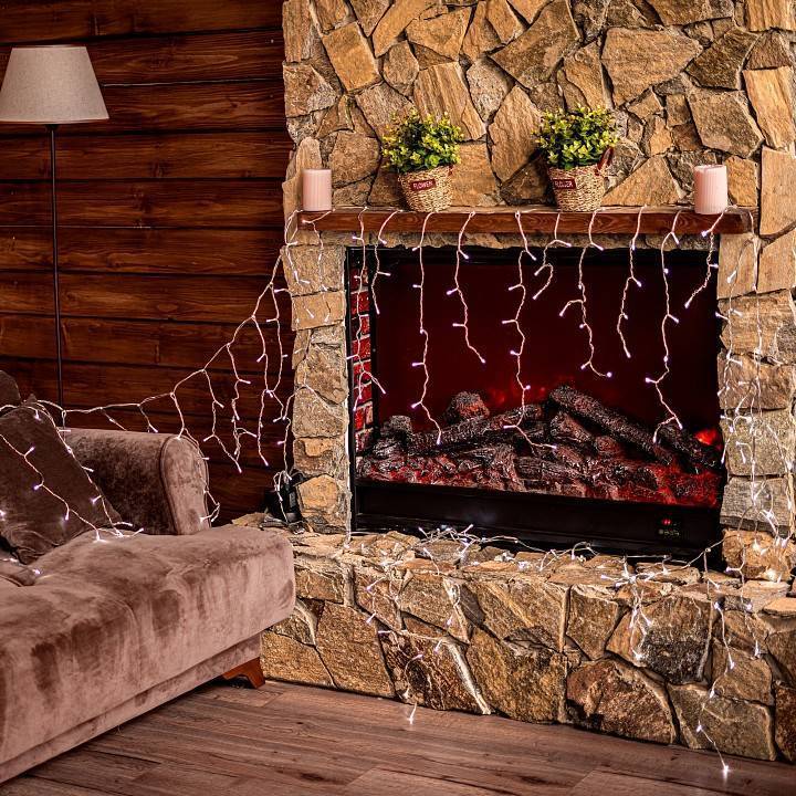 Бахрома световая Uniel ULD-B2005-100/DTA WHITE/WHITE IP44 UL-00008557