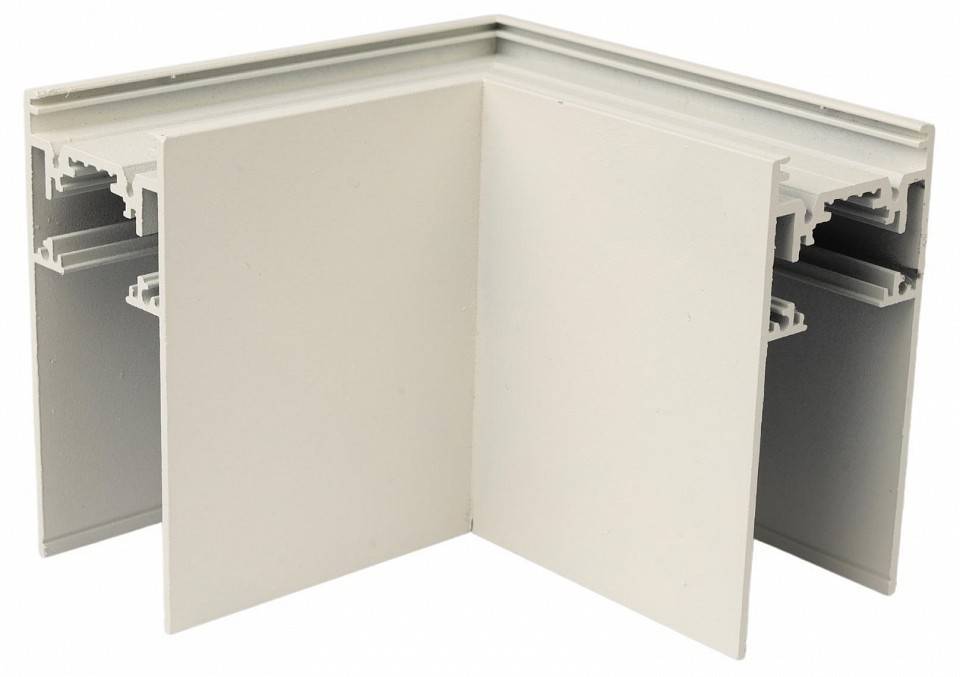 Соединитель угловой L-образный для треков накладных Uniel UBX-MS21 UL-00008730