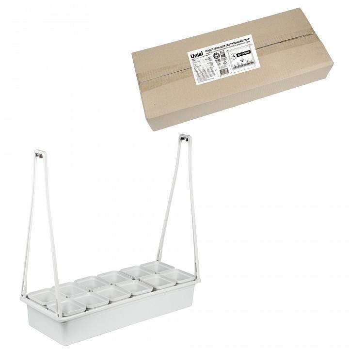 Подставка для цветов Uniel UFP-G34N белая UL-00010756