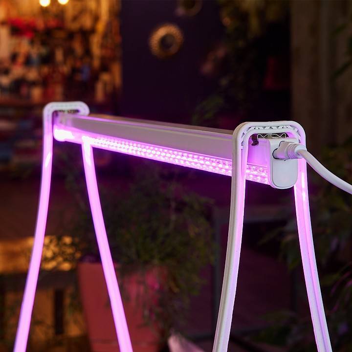 Подставка для цветов Uniel UFP-G34N белая UL-00010756