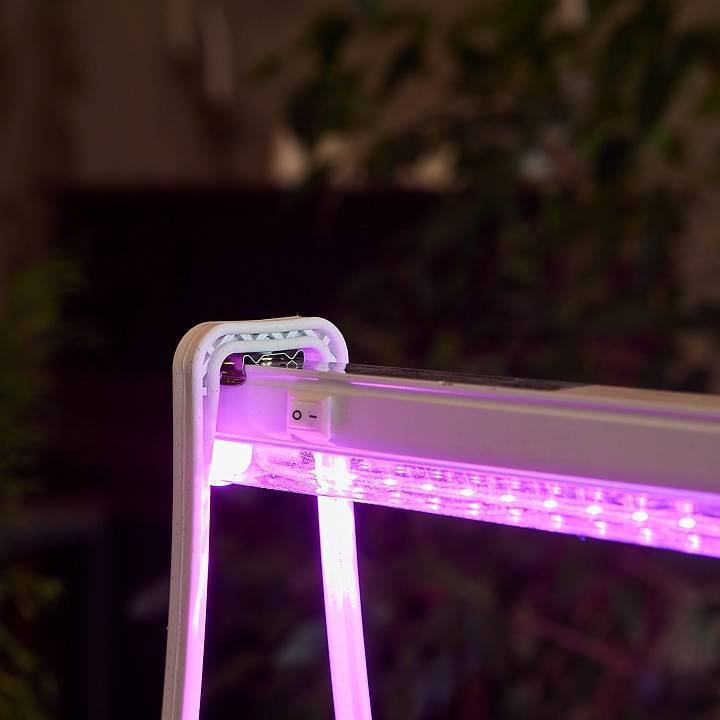 Подставка для цветов Uniel UFP-G34N белая UL-00010756