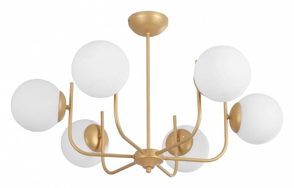 Люстра на штанге Vitaluce V3957 6 ламп E27 V3957-8/6PL