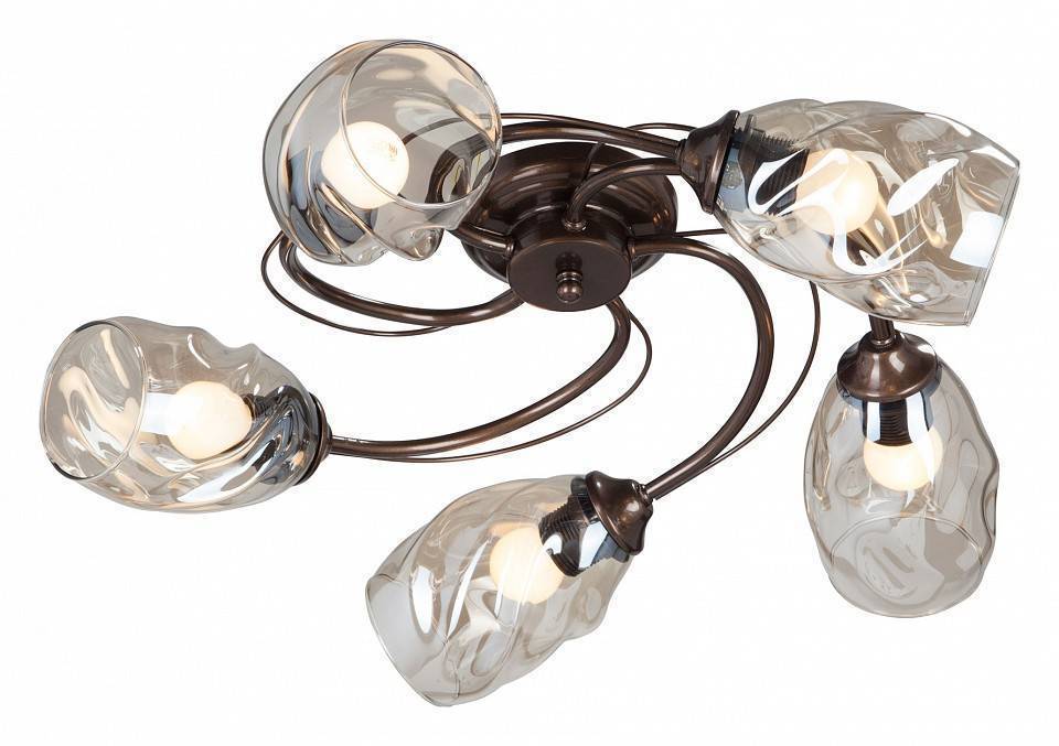 Потолочная люстра Vitaluce 5 ламп E27 V4927-7/5PL