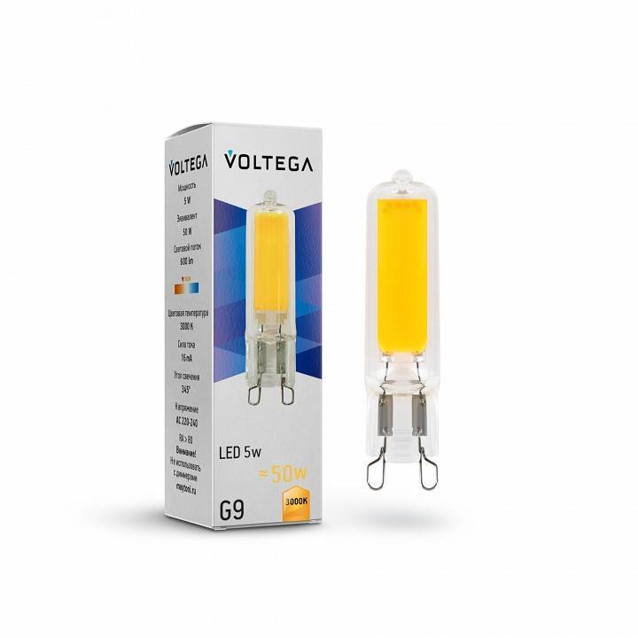 Лампа светодиодная Voltega Capsule 4 Вт G9 3000 K 7262