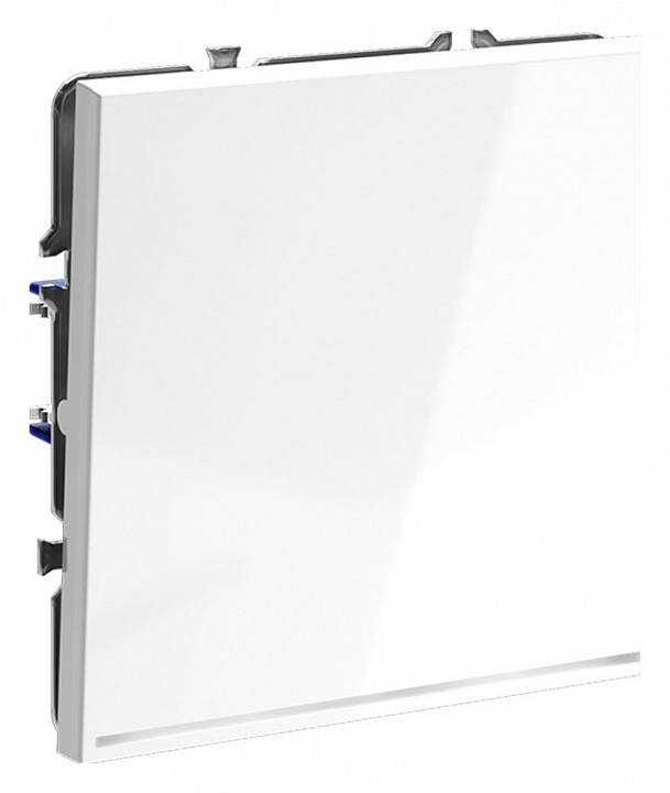 Выключатель проходной одноклавишный с подсветкой без рамки Voltum S70 VLS010401