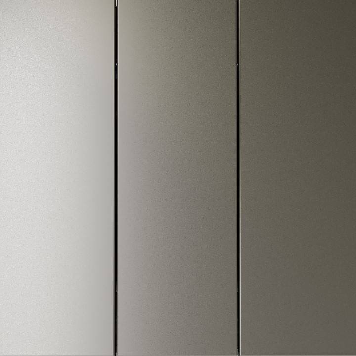 Выключатель трехклавишный без рамки Voltum S70 VLS030104