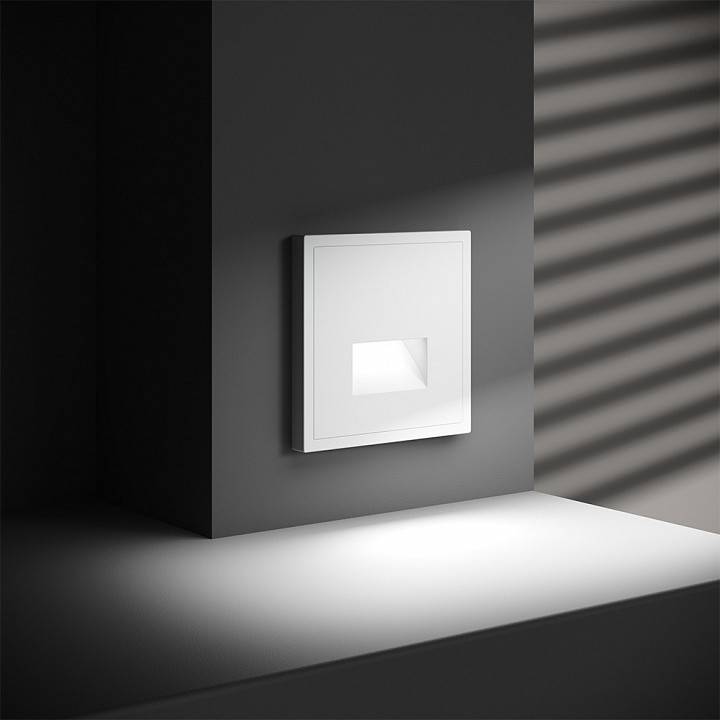 Заглушка для поста с подсветкой, без рамки Voltum S70 VLS070604