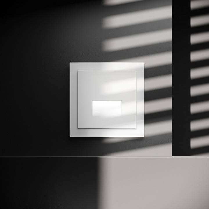 Заглушка для поста с подсветкой, без рамки Voltum S70 VLS070604