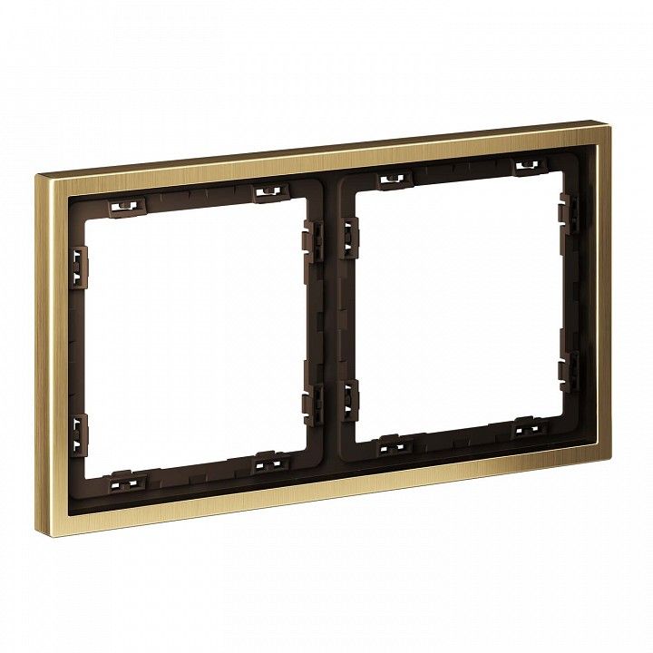 Рамка на 2 поста Voltum S70 METAL VLSM120209