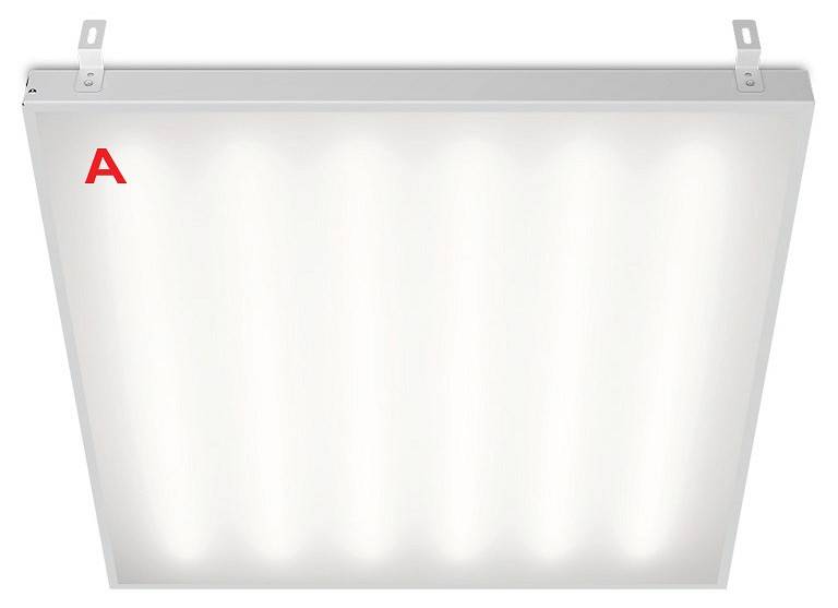 Светильник для потолка Грильято WoltaPRO ДВО02 ДВО02-54-041-5К