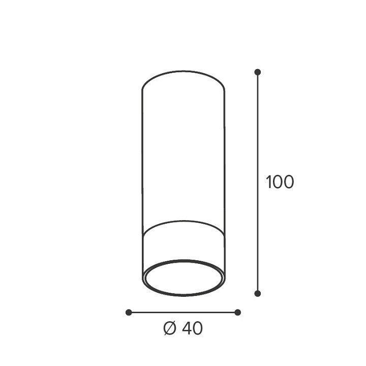 Накладной светильник Wolta Petite WSL-MR11/15BG