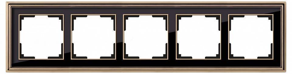 Рамка 5 постов Werkel Snabb жемчужный WL17-Frame-05