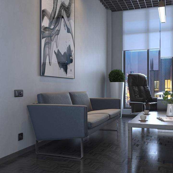 Розетка с заземлением и с шторками, без рамки Werkel графит рифленый W1171104