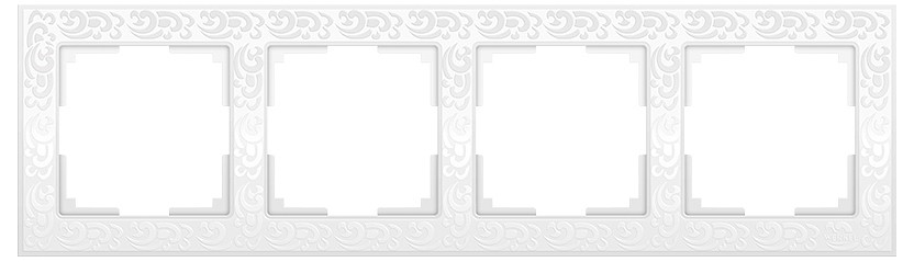 Рамка на 4 поста Werkel  W0042301
