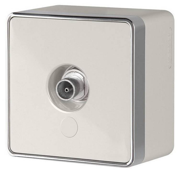 ТВ-розетка Werkel Gallant слоновая кость W5083003