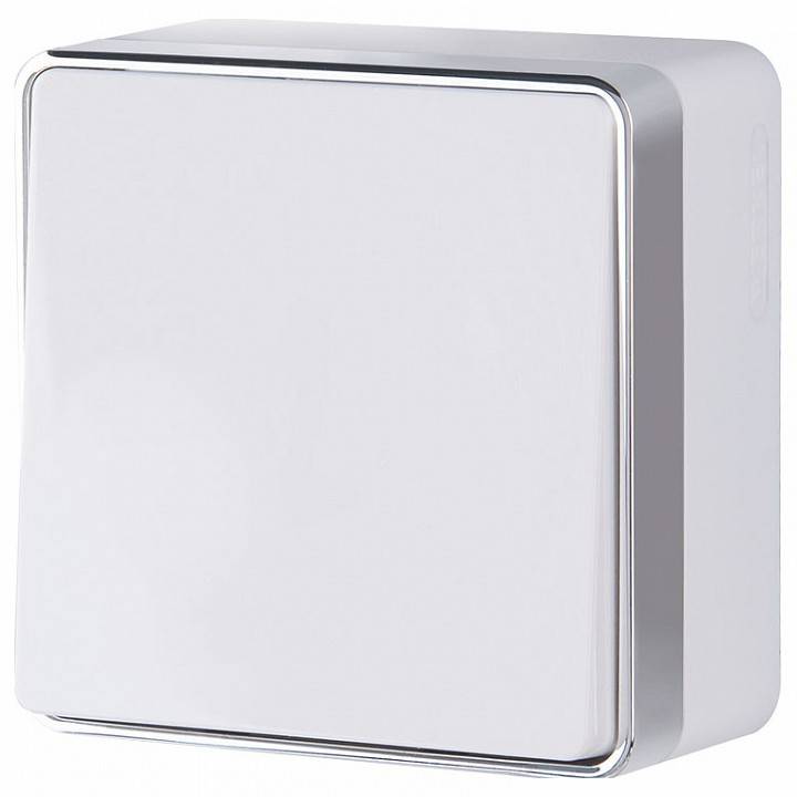 Выключатель проходной одноклавишный Werkel Gallant (белая) W5010001