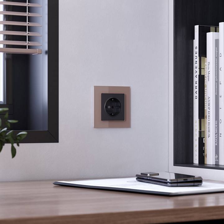 Рамка 1-постовая Werkel Favorit латте W0011142