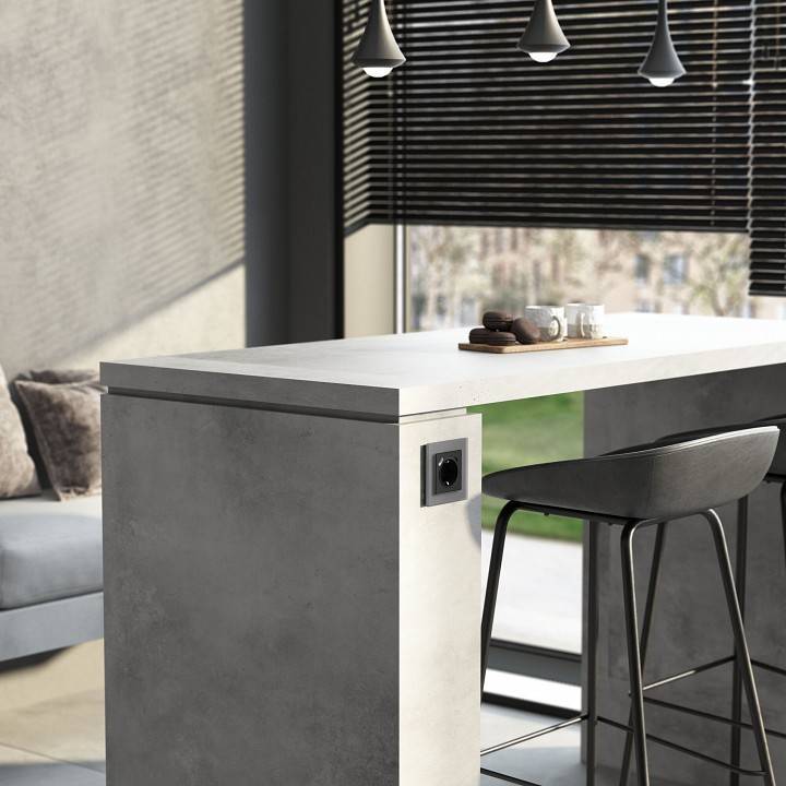 Рамка 1-постовая Werkel Senso серебряный soft-touch W0013106