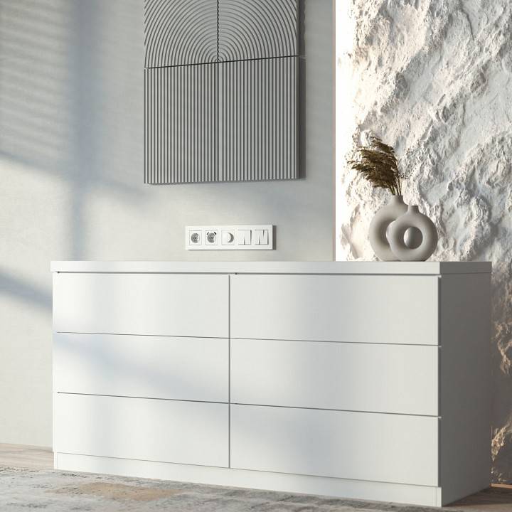 Рамка на 5 постов Werkel Slab белый софт W0052961