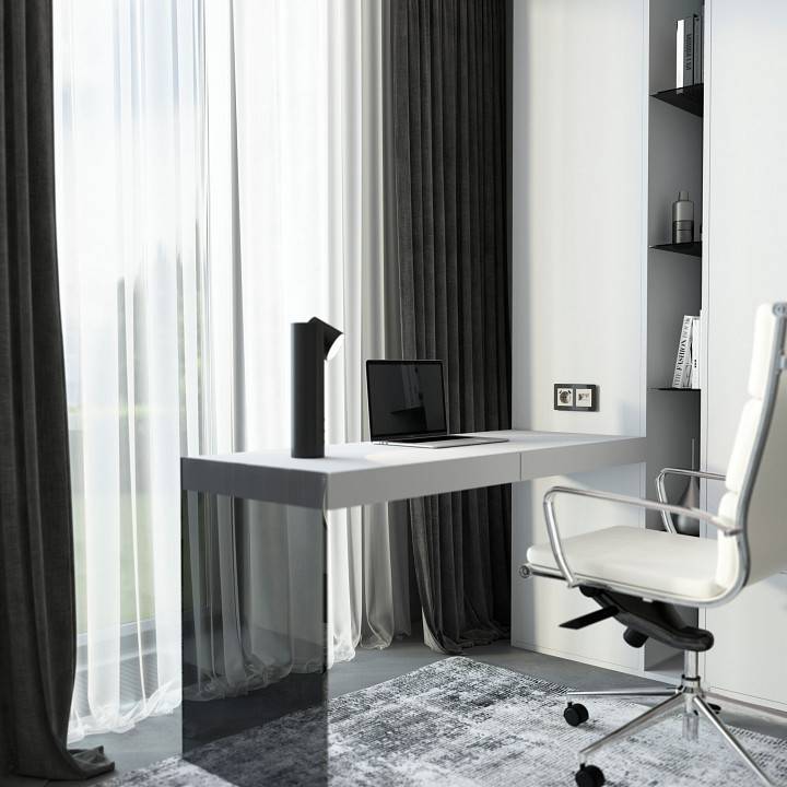 Накладка для розетки Ethernet RJ-45 Werkel дымчатый W1291104