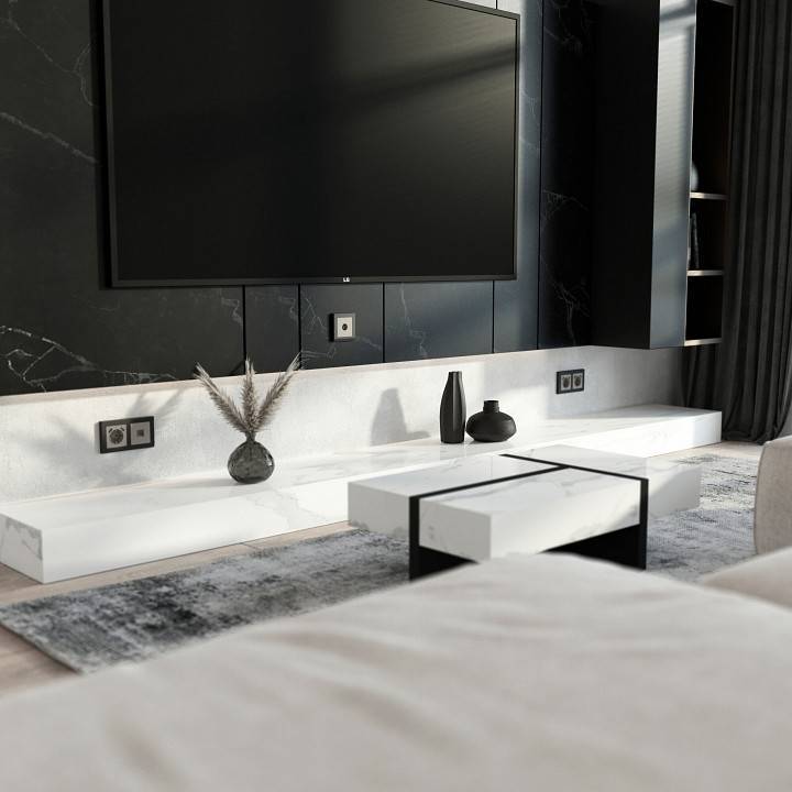 ТВ-розетка без рамки Werkel дымчатый W1283004