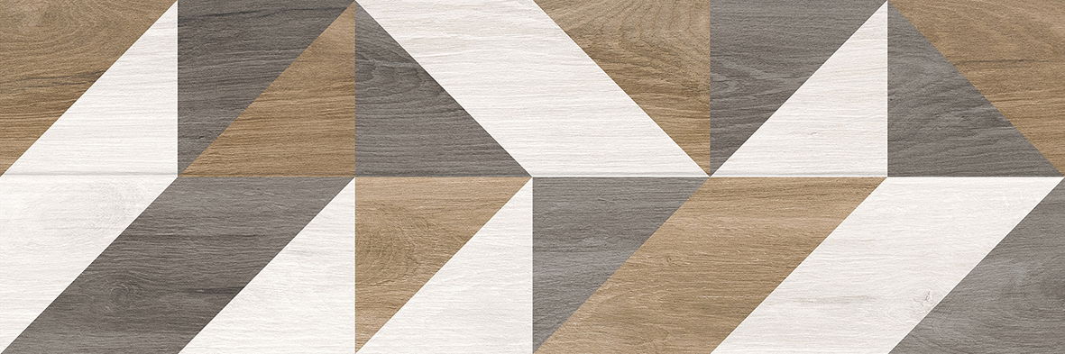 Плитка настенная Laparet Avenue бежевый узор 20х60 см 60140