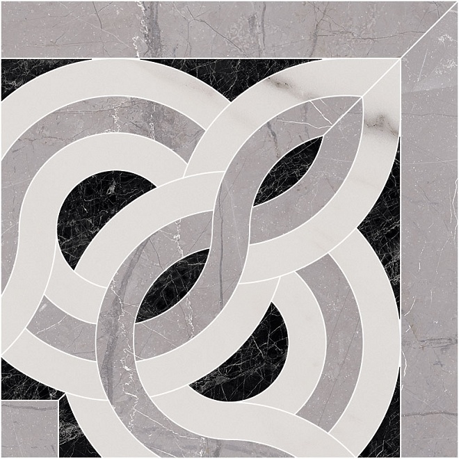 Угол Kerama Marazzi Риальто серый 20х20 см ID71