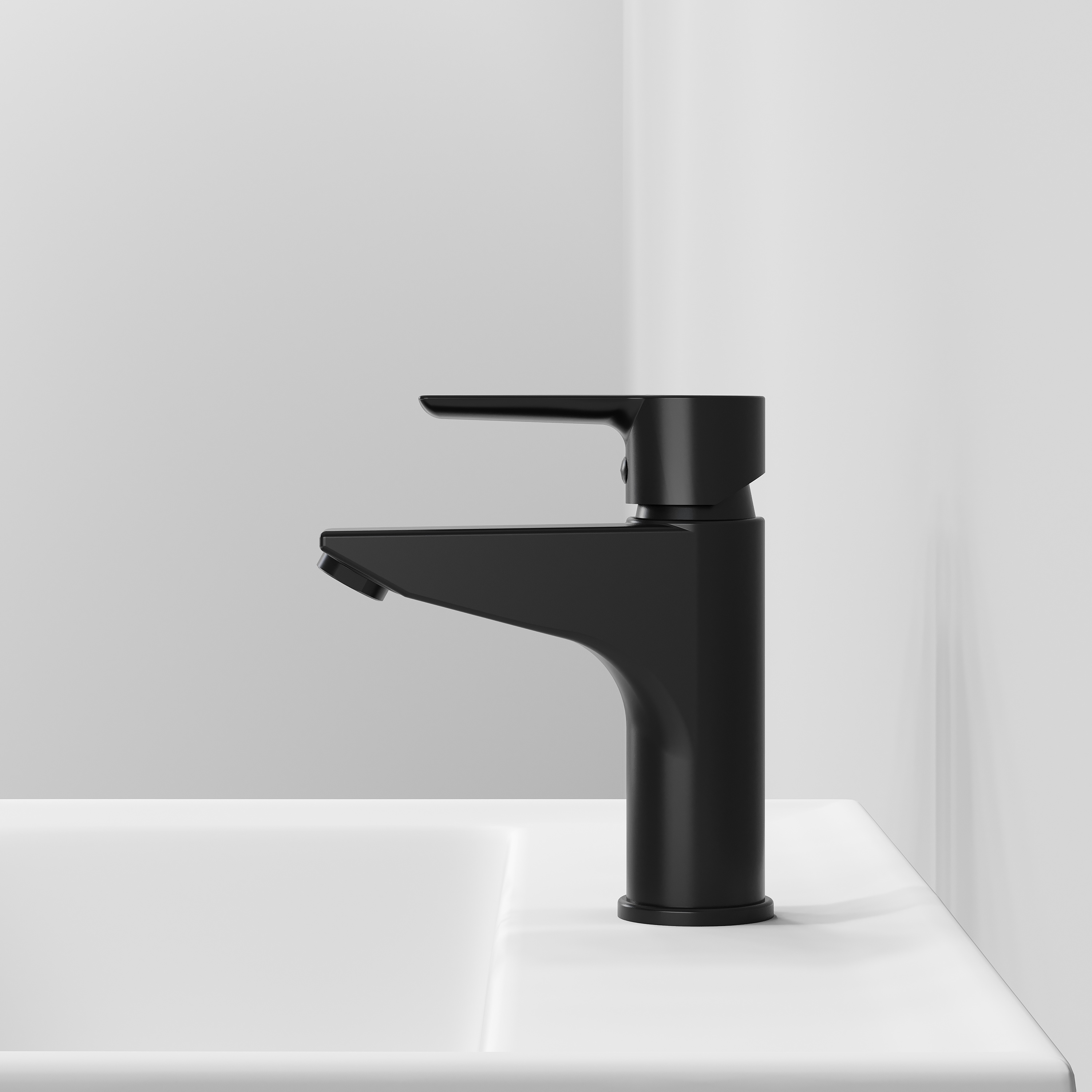 Смеситель для раковины Laparet Alamera черный N2015929LPT