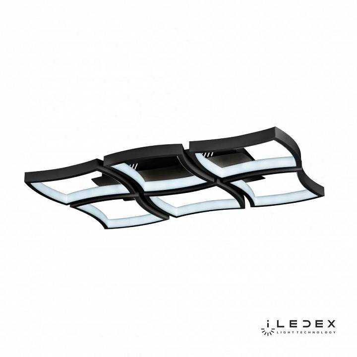 Потолочная люстра iLedex Roomy черная 8196-6-X-T BK