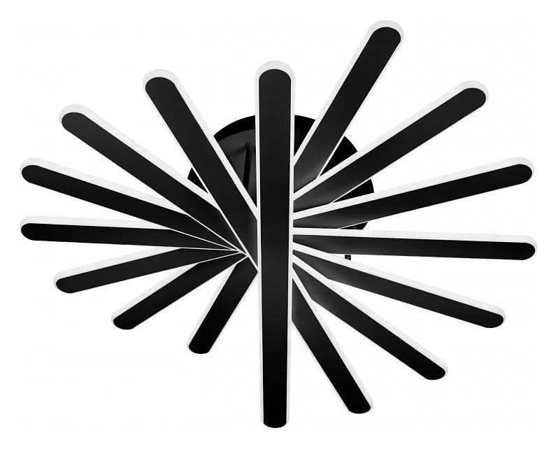 Потолочная люстра iLedex Twinkle черная 9043-8-X-T BK