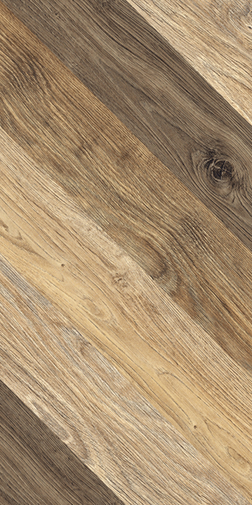 Керамогранит Керамин Ноттингем 4Д тип 2 коричневый шеврон 300х600 мм х9999211199