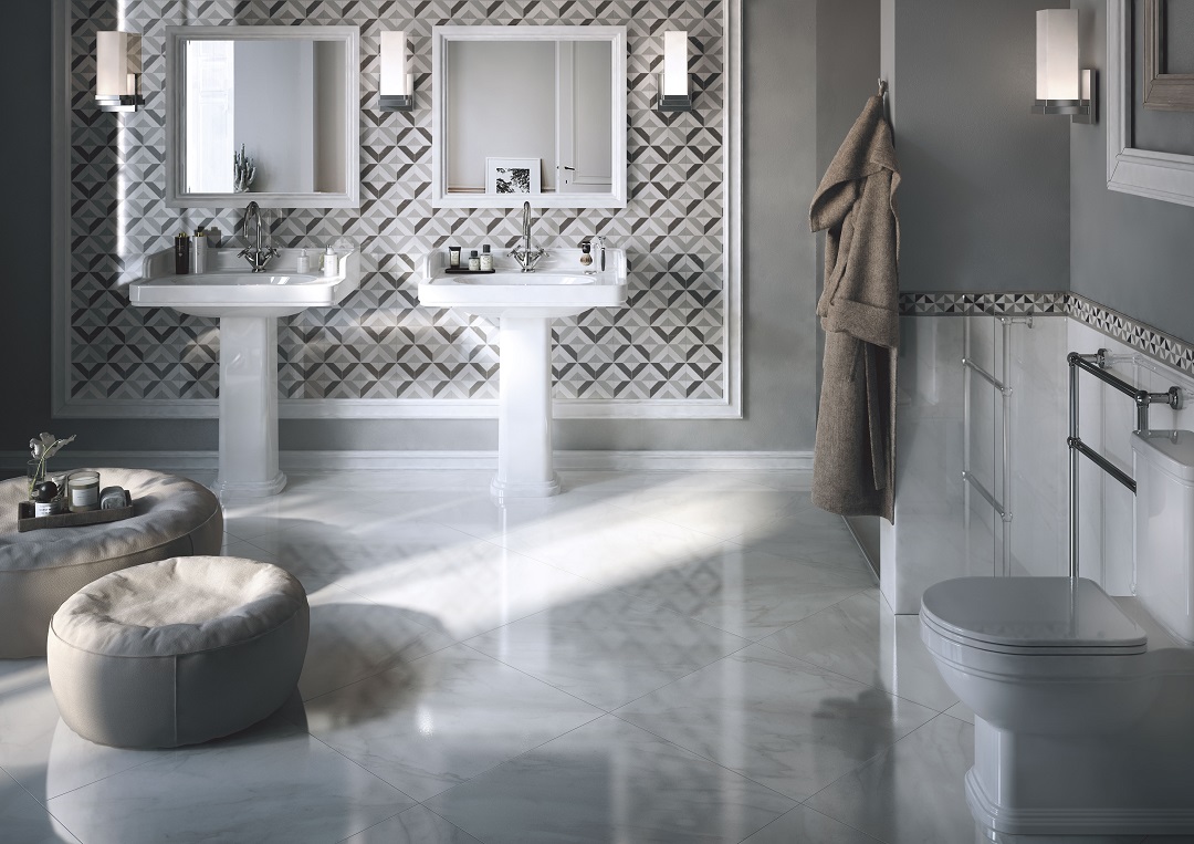 Пьедестал Kerama Marazzi Pompei белый глянцевый PO.col.01