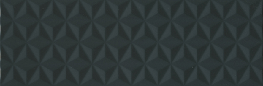Плитка настенная Kerama Marazzi Диагональ черный структура обрезная 25х75 см 12121R
