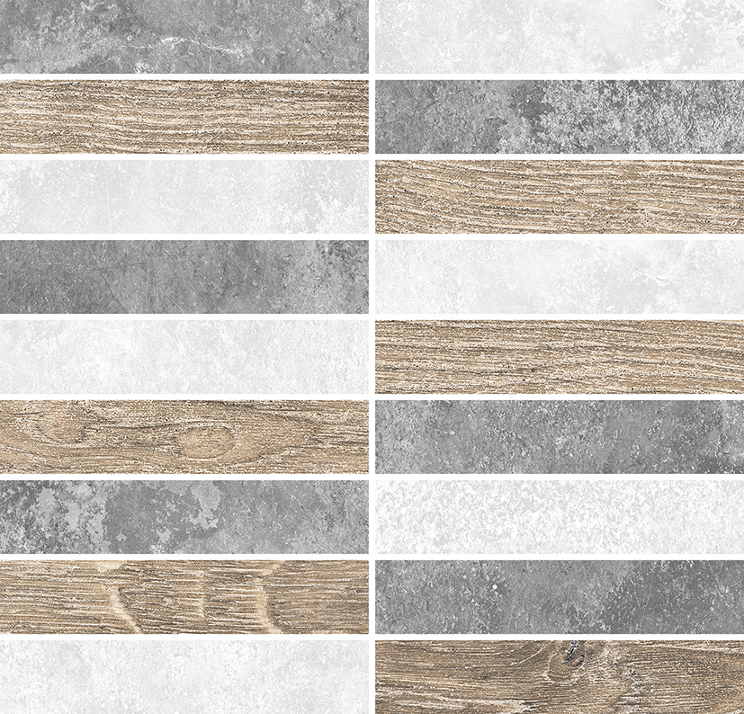 Мозаика Laparet Java микс серый 28.6х29.8 см х9999287121