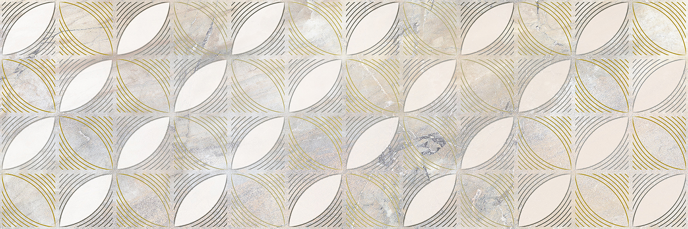 Декор Laparet Rich бежевый 25х75 см 19-03-11-2577