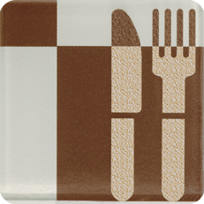 Декор Paradyz Toccata Brown C 10х10 см 9999007959