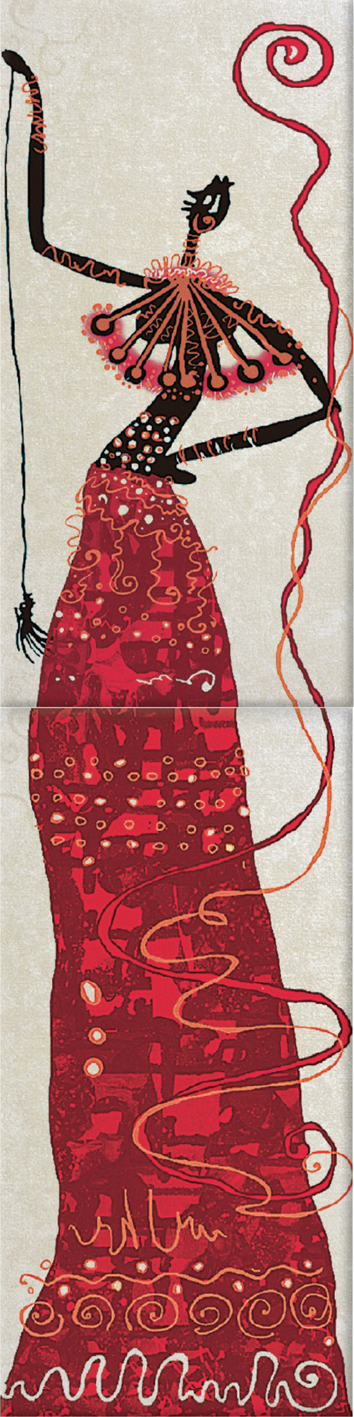 Панно Atem Lora 2 (из 2-х частей 29.5х59.5) 29.5х119 см х9999011167