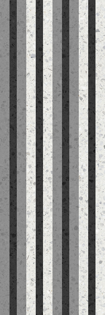 Декор Gracia Ceramica Molle black 02 30х90 см 010301002133