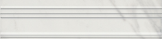 Бордюр багет Kerama Marazzi Алькала белый 5х20 см BLB038